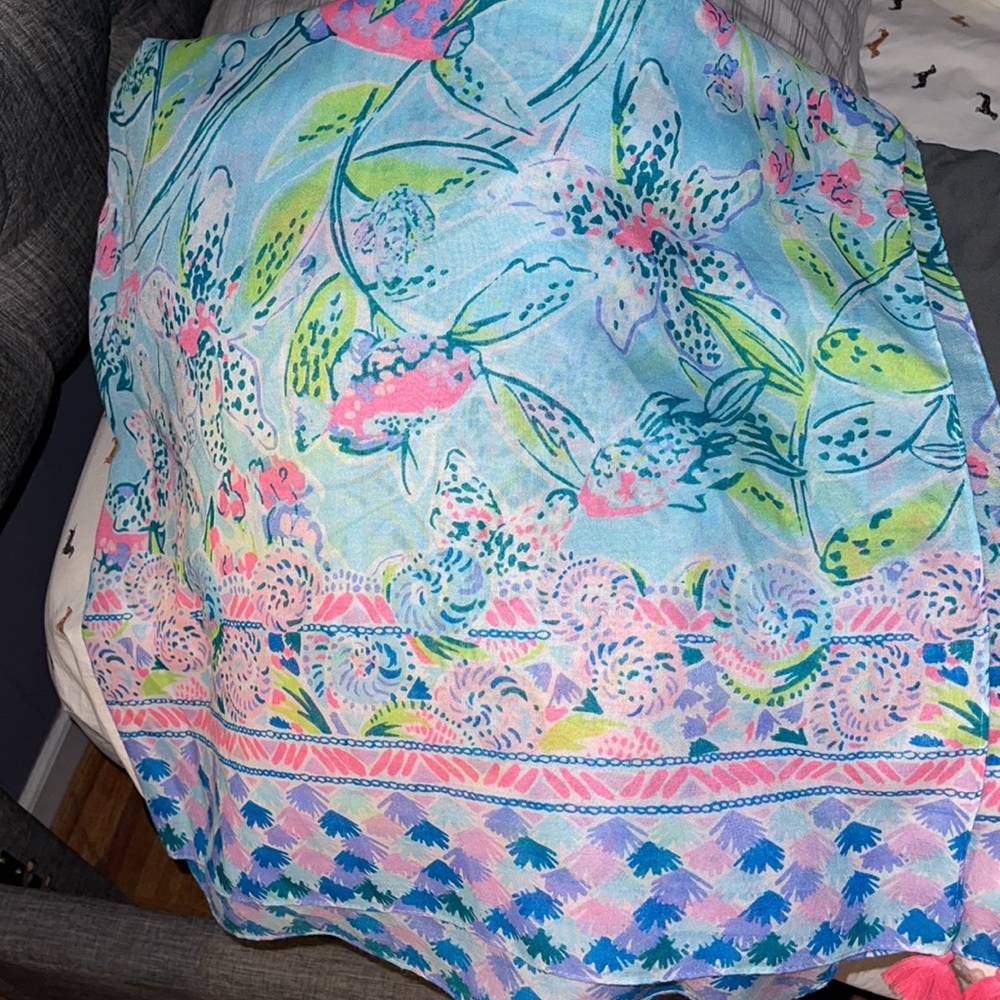 Lilly Pulitzer sea spray wrap - Picture 6 of 9